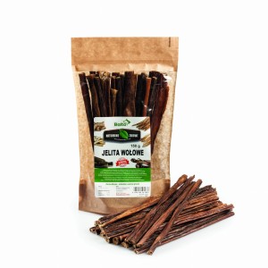 Jelita wołowe, produkt PREMIUM. Opakowanie 150 g