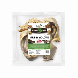 Stripsy wołowe. Opakowanie 250 g.
