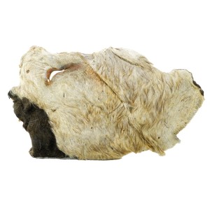 Skóra wołowa w płatach z futrem. Opakowanie 250 g