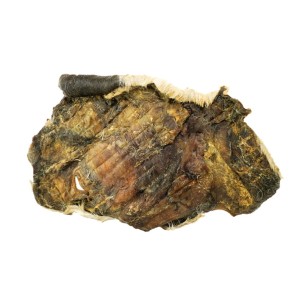   Skóra wołowa w płatach z futrem. Opakowanie 1 kg
