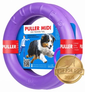 PULLER Midi fi 20 cm (komplet 2 szt.) do szkolenia i zabawy z psem