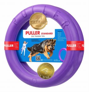 Zestaw ringo PULLER Standard fi 30 cm (komplet 2 szt.) + przysmak treningowy z wołowiny PREMIUM