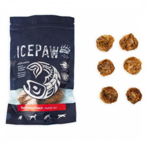 Przysmaki z lucjana czerwonego dla psów ICEPAW 100g