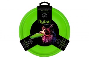 FLYBER - dwustronny latający dysk typu frisbee dla psa dog training device 